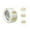 (Gold Foil) Merry Christmas, variant on Wrapables Christmas Stickers Label Roll, Holiday Stickers for Sealing Cards, Envelopes, Gift Boxes, Festive Party Favors (500 pcs), (Gold Foil) Merry Christmas