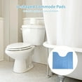 thumbnail image 4 of EcoNesxp 22" U Non-Slip Potty Training Mat Inch Absorbent Non-Woven Toilet Seat Mat, 4 of 5