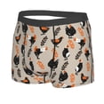 thumbnail image 2 of Wukai Funny Chicken Print Men’s Underwear Breathable Boxer Briefs,&nbsp;Moisture Wicking & Breathable-XX-Large, 2 of 7