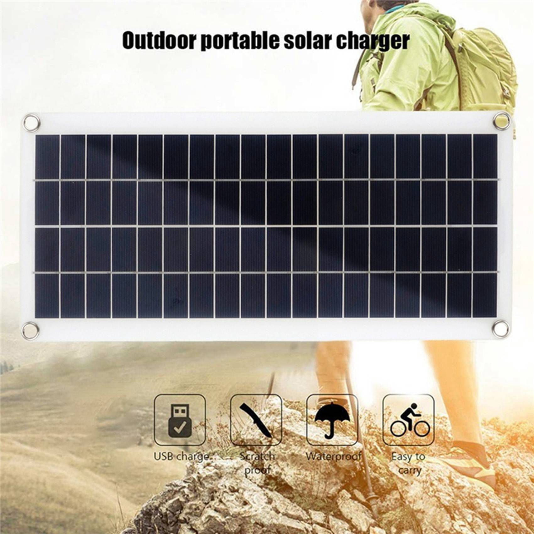 3X 15W Solar Panel 12-18V Solar Cell Solar Panel for Phone RV Car MP3 PAD Charger Outdoor Battery Supply A