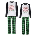 thumbnail image 4 of Pijamas de Navidad a juego para parejas, conjunto de ropa de dormir verde DIY para primera o segunda Navidad, 2023, 4 of 4