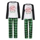thumbnail image 4 of Pijamas de Navidad a juego para parejas, conjunto de ropa de dormir verde DIY para primera o segunda Navidad, 2023, 4 of 4