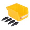 thumbnail image 2 of Parts Storage Rack Combination Type Wall Mounted Stackable Shop Tool Bin Nails Screws Beads Buttons Organizer 5.31 X 4.13 X 2.99in, 2 of 7