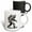 Multicolor, variant on 3drose, Monochrome Illustration of a Bigfoot Hiking, 11oz Mug