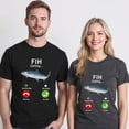 thumbnail image 5 of Fih Calling Remind Me Message Decline Accept Phone Call Fish T-Shirt – Retro Humor Theme – Novelty Gift, 5 of 6
