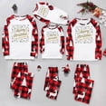 thumbnail image 4 of Pyjamas de Noël Assortis, Tenues Assorties pour la Famille, Pjs Assortis pour un Look Familial Cohésif (Rouge), 4 of 5