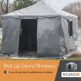 thumbnail image 2 of Sojag Grey Winter Cover for Gazebos, 12 ft. x 20 ft., 2 of 9