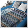 thumbnail image 3 of Dad Gifts Blanket, Gifts for Dad, Dad Birthday Gifts, Dad Gifts from Daughter, Dad Gifts from Son, Gifts for dad who Wants Nothing, Best Dad Gift Ideas, to My dad Blanket 60x50in, 3 of 6