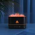 thumbnail image 6 of 3pcs Colorful Flame Air Aroma Diffuser Humidifier, 2 Flame Colors Noiseless Essential Oil Diffuser for Home Office, 6 of 7