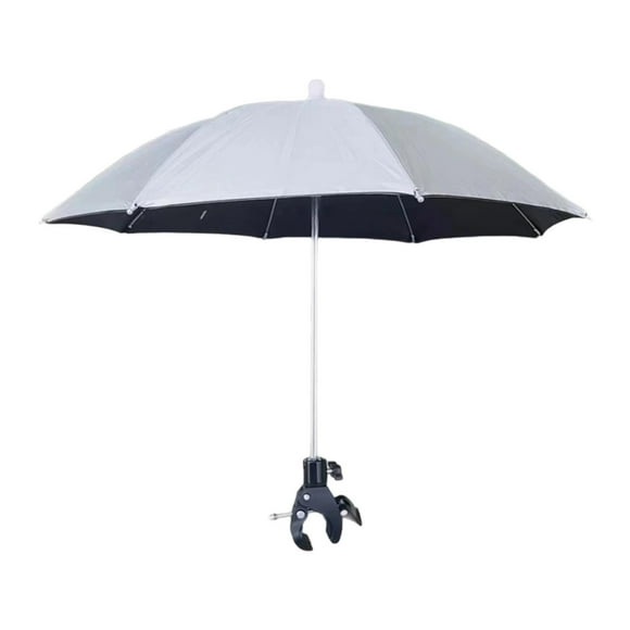Paraguas para cámara, parasol, protección solar, clip para teléfono, impermeable, parasol argén