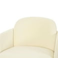 thumbnail image 5 of TOV Furniture Solange Cream Velvet Swivel Chair, 5 of 6