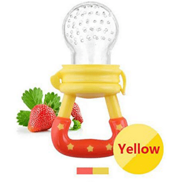 BESTSKY 2Pcs Convenient and Portable Baby Teething Toys, Safe Teething Relief Toys, Comfortable Teething Pacifiers