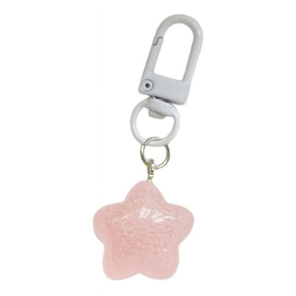 Cute Star Keychain Fashionable Bag Charm Portable Star Keyring Bag Accessories Perfect Gift for Girls and Students