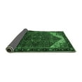 thumbnail image 2 of Ahgly Company Indoor Round Persian Emerald Green Traditional Area Rugs, 5' Round, 2 of 4
