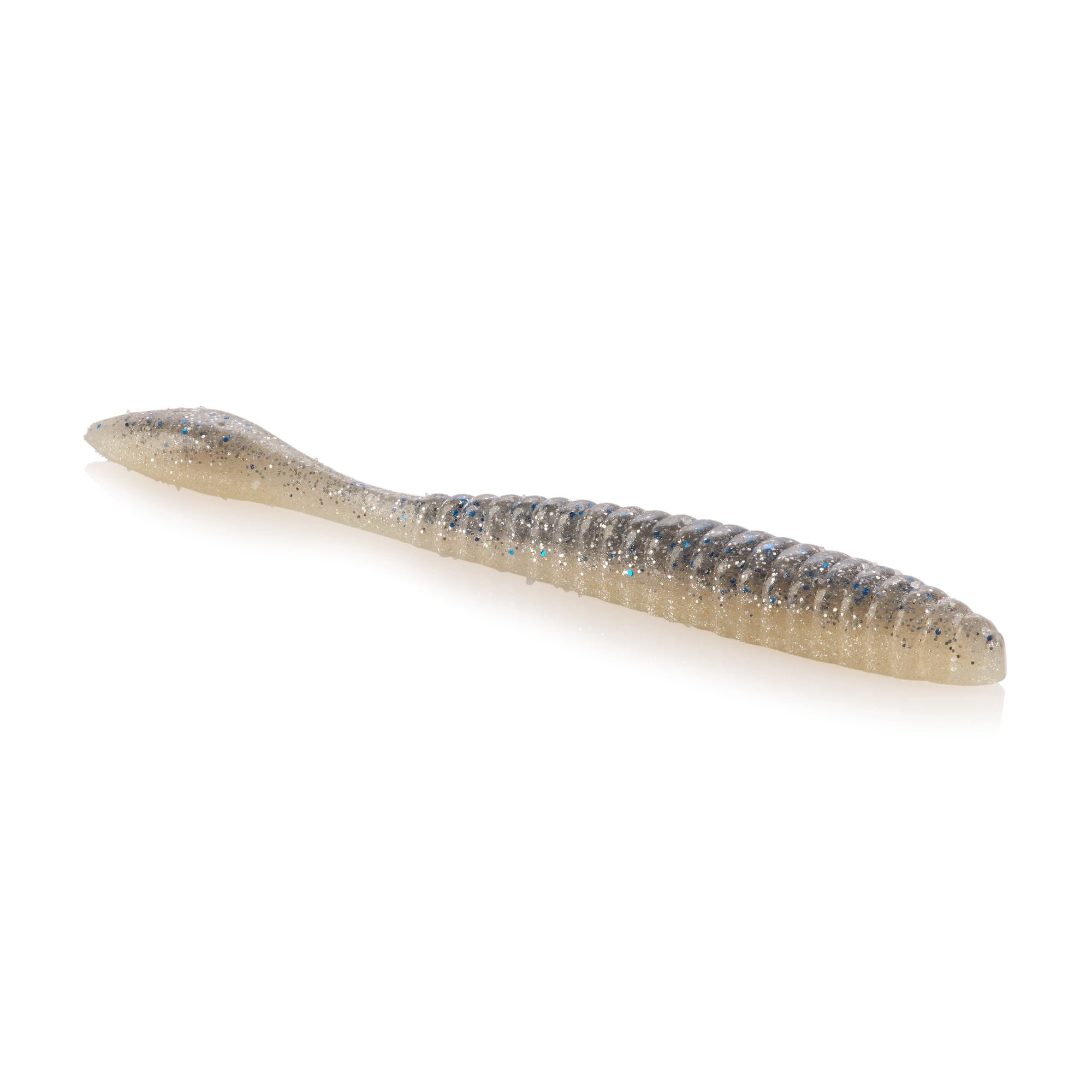 Berkley Lab Series™ Flat Worm, 3.6 in, Platinum Shad