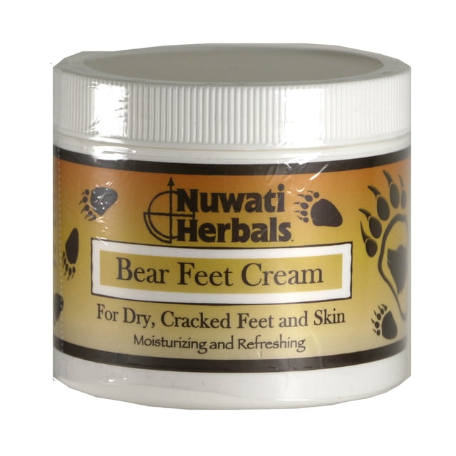 Crema hidratante Nuwati Herbals Bear Feet Cream 120 ml para piel seca