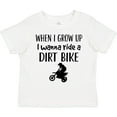 thumbnail image 3 of Inktastic Motocross Dirt Biking Future Dirt Biker Boys or Girls Toddler T-Shirt, 3 of 5