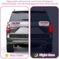 thumbnail image 2 of PEACNNG 4 Piece Reflective New Driver Bumper Sticker New Driver Stickers Thanks for Your Patience Novice Driver Sign Non-Magnetic Removable Car Decal for Car Bumper Window Exterior Access, 2 of 7