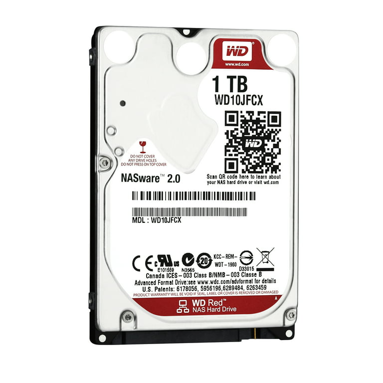 WD Red 1TB NAS Hard Disk Drive - 5400 RPM Class SATA 6Gb/s 16MB