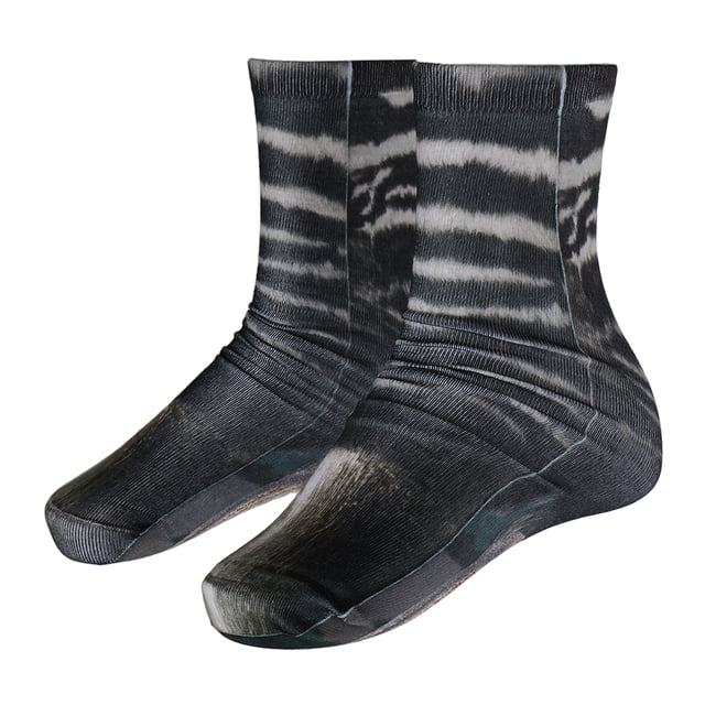 Calcetines de Animal Impreso 3D Adultos Unisex Transpirable - Cebra, Única Sunnimix Calcetines adultos 3D
