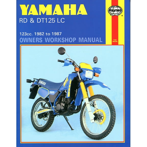 Yamaha RD & DT125 LC (82-87) Haynes Repair Manual ^