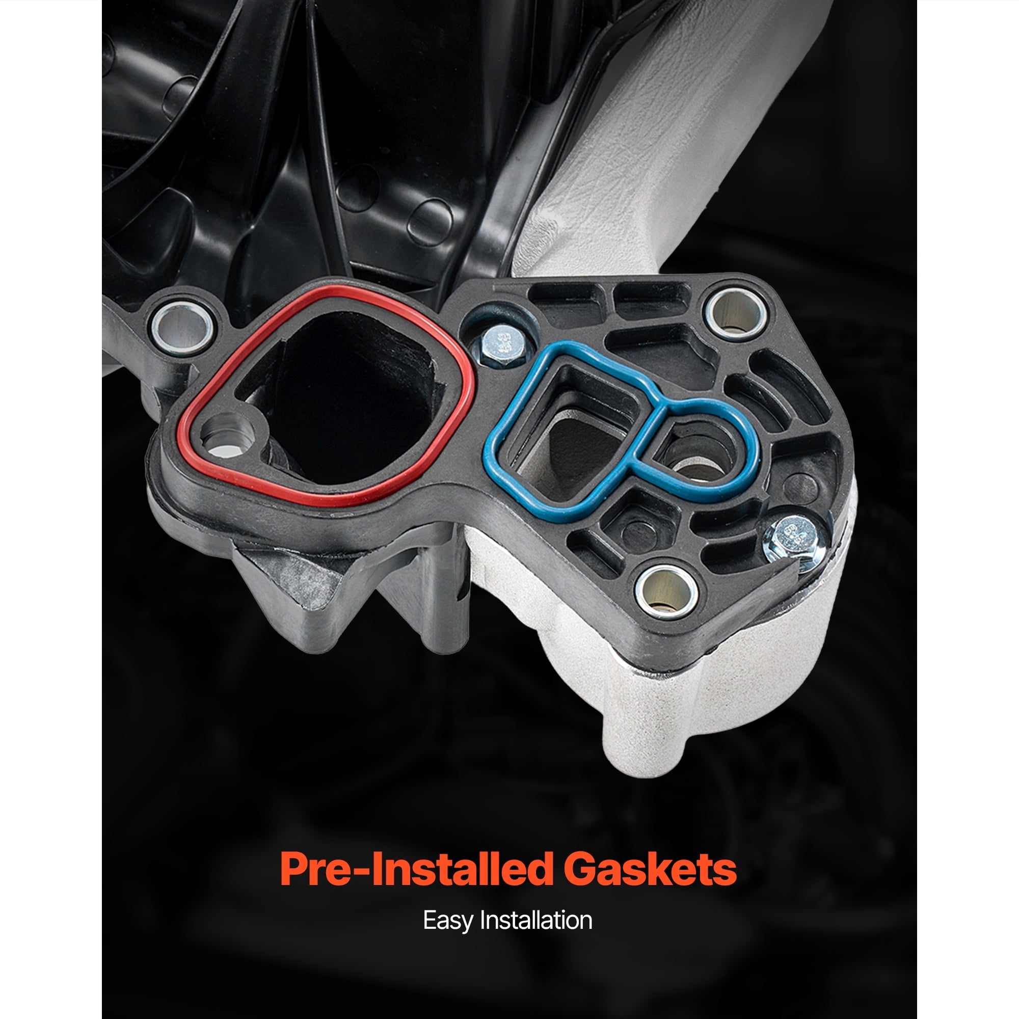 KFFKFF XTJ-062A Engine Intake Manifold Assembly with Gasket, Compatible with 2001-2011 Crown Victoria