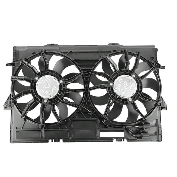 Maxpeedingrods Radiator Cooling Fan Assembly for Audi A6 C7 A7 4G Q5 Quattro 3.0L TDI 2012-2017