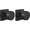 Matte Black, variant on Matte Black Privacy Door Knob for Interior Doors, Zinc Alloy Black Door Knob Interior for Bedroom & Bathroom, Keyless Lock with Emergency Release, Adjustable & Reversible - 1 Pack