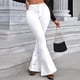 thumbnail image 5 of WILLBEST Pantalones Mujer Pantalones Vaqueros Mini de Cintura Alta Con Microelástico para Mujer, Pantalones Vaqueros Elásticos, Pantalones Casuales Ajustados y Cómodos Mediana, 5 of 8