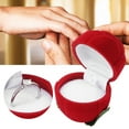 thumbnail image 4 of Cajas De Regalo Para Anillos, Capacidad De La Caja Para Anillos De Boda Para Anillos Para El Día De Aniversario Para El Día De San Valentín Para Aretes ANGGREK Jewelry Ring Box, 4 of 8