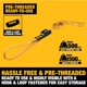 thumbnail image 3 of Correas de amarre DEWALT DXBC90045 negro/amarillo, 3 m, 500 kg, paquete de 2, 3 of 8