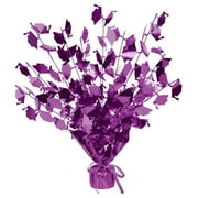 Beistle 15" Graduate Cap Gleam 'N Burst Centerpiece Purple 3/Pack 50807-PL