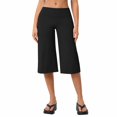thumbnail image 2 of Endives Yoga Shorts for Women Wide Leg Casual Lightweight Stretchy Breathable Gym Travel Running Biker Shorts for Women, 2 of 4