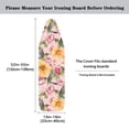 thumbnail image 5 of Kuiaobaty Hummingbird Hibiscus Flower Ironing Board Cover Scorch Resistant Ironing Table Cover Dust Cover with Hook and Loop Fastener Strap 15 x 54 Inch Home & Kitchen Accessories, 5 of 5
