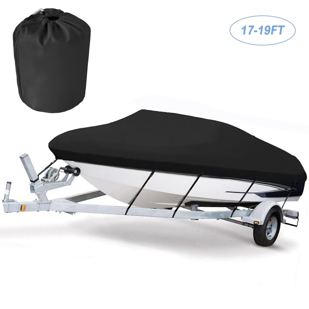 1719FT Polyester Grade Canvas Trailerable Waterproof Boat Cover MSC