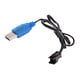 thumbnail image 2 of Cable de carga USB de 3,7 V, Cable de carga para RC, piezas de cuadricóptero, conector de repuesto, Cable de carga para Puerto SM de 37 V Hugo carga de helicóptero rc, 2 of 9