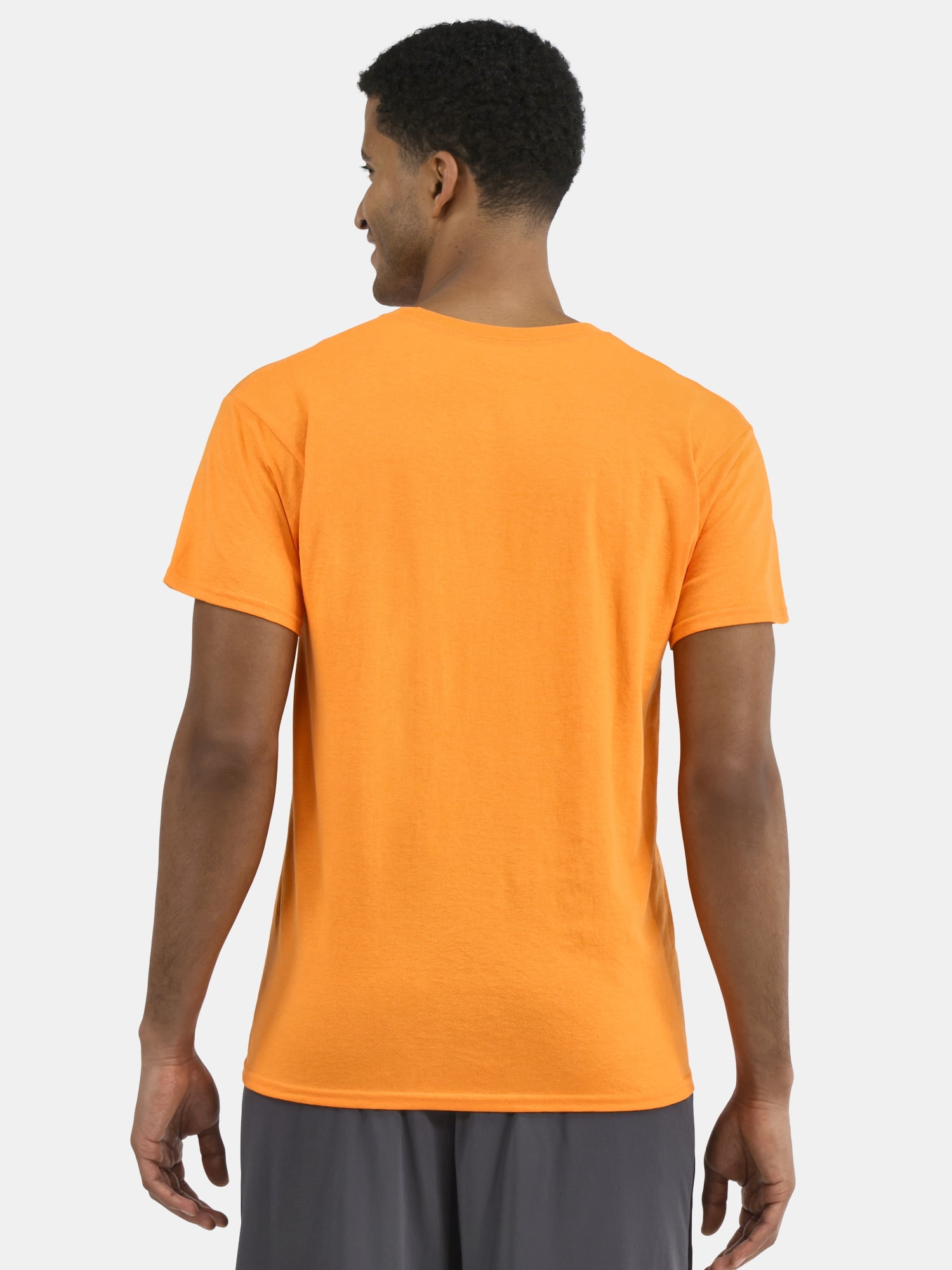 Athletic Works Men's and Big Men's Cotton Active Tee, Sizes XS-5XL and Tall Sizes