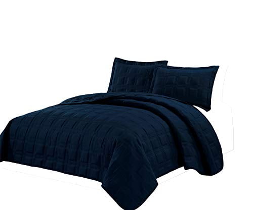 navy coverlet queen