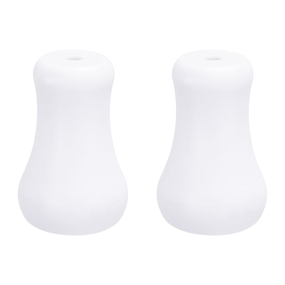 Uxcell 2Pack Cord Knobs, 25.4mm Window Blind Tassels Plastic Pull Cord Tassel Drops Pull End Pendant for Window Blinds Shade Curtain, White