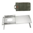 thumbnail image 3 of Folding Table Portable Camping Stand Bracket Holder For Fishing Hiking Picnic, 3 of 7