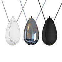 Air Freshener Neck Hanging Wearable Freshener Portable Negative freshener; air freshening Ion Air Freshening Necklace, Silver