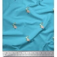 thumbnail image 1 of Soimoi Cotton Duck Fabric Dot,Leaves & Peony Floral Printed Craft Fabric by the Yard 42 Inch Wide, 1 of 3