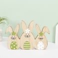thumbnail image 3 of Bearachild Adornos de conejo de Pascua, decoraciones de para fiestas en casa, regalos, artesanal, suministros de mesa, estatua de Kits de decoración para fiestas, 3 of 6