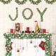 thumbnail image 5 of Seyotauo 6.5 FT Christmas Decor Tinsel Garland with Snowflake Christmas Tree, Red Green Silver Shiny Metallic Christmas Garland for Home Tree Mantle Stairs Indoor Outdoor Holiday Xmas Party Decor, 5 of 6