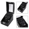 Automatic Rotation 2+3 Watch Winder Case Display Box Storage Holder Organizer