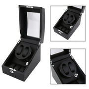 Automatic Rotation 2+3 Watch Winder Case Display Box Storage Holder Organizer