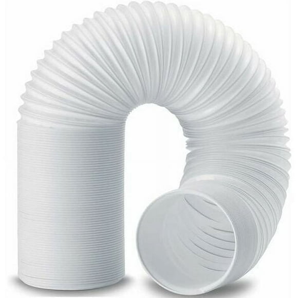 150mm Flex PVC Vent Tube for Air Conditioners, Extractors, Tumble Dryers - 2M Length Universal Mobile AC Hose Kit