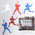 thumbnail image 2 of Confetti Baseball Player Red, White, Blue Mix - Half Pound (8 oz) - CCL9403, 2 of 8