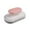 Pink, variant on 1 Pack Handheld Cleaning Brush with Scouring Pad, Multipurpose Sponge Brush with Handle for Kitchen, Bathtub, Tile, and Stove, One Size, Clearance(Green)