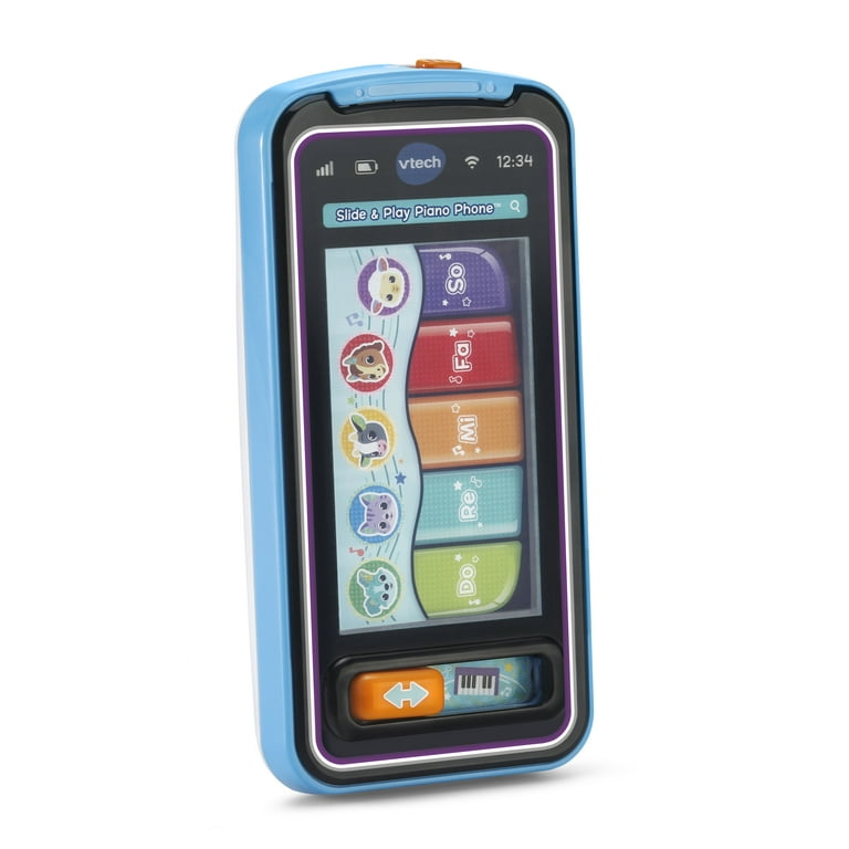 VTech Slide and Play Piano Phone Interactive Play Phone and Piano for Toddlers